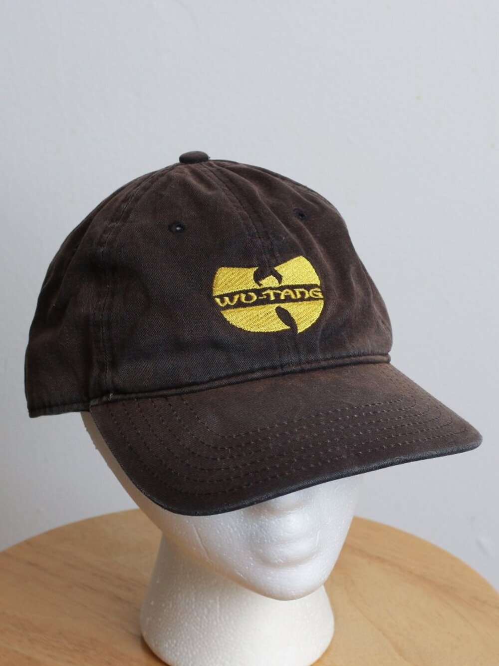 Official Wu Tang Clan Hat Mens OS Sun Faded Distressed Hip Hop Cap